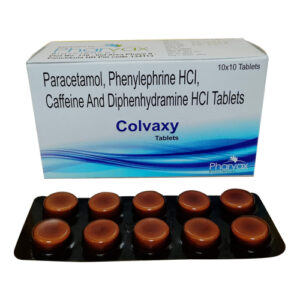 Paracetamol, Phenylephrine HCL, Caffeine and Diphenhydramine HCL Tablets