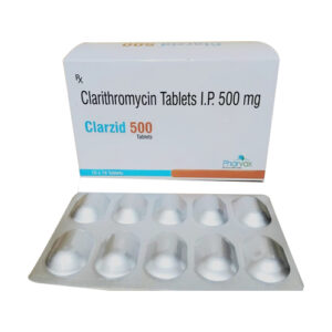 Clarithromycin Tablets I.P. 500 mg